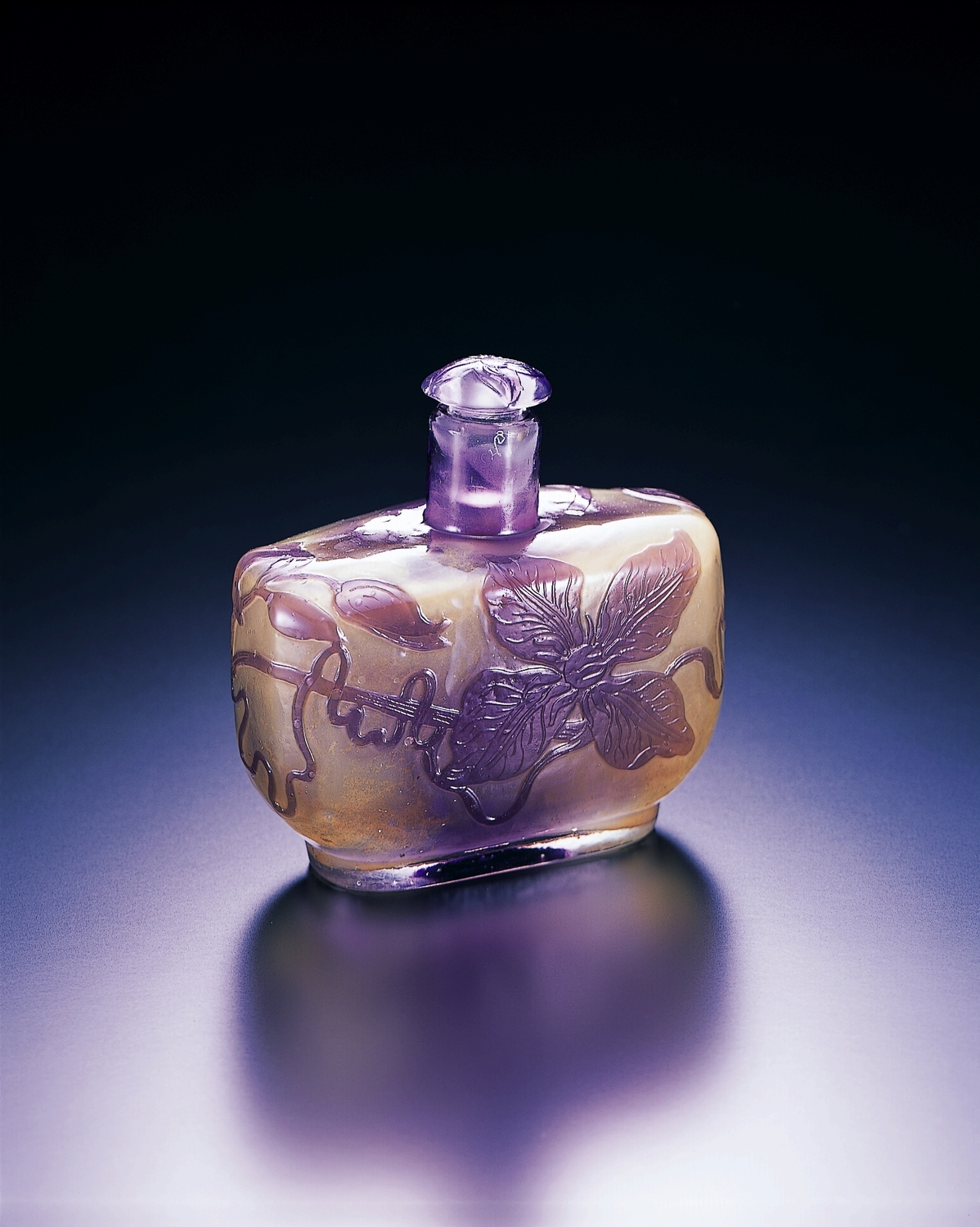 エミール・ガレ クレマンス 香水噴霧器 1890年代 アンティーク 美品 エミール・ガレ クレマンス 香水噴霧器 1890年代 アンティーク 美品