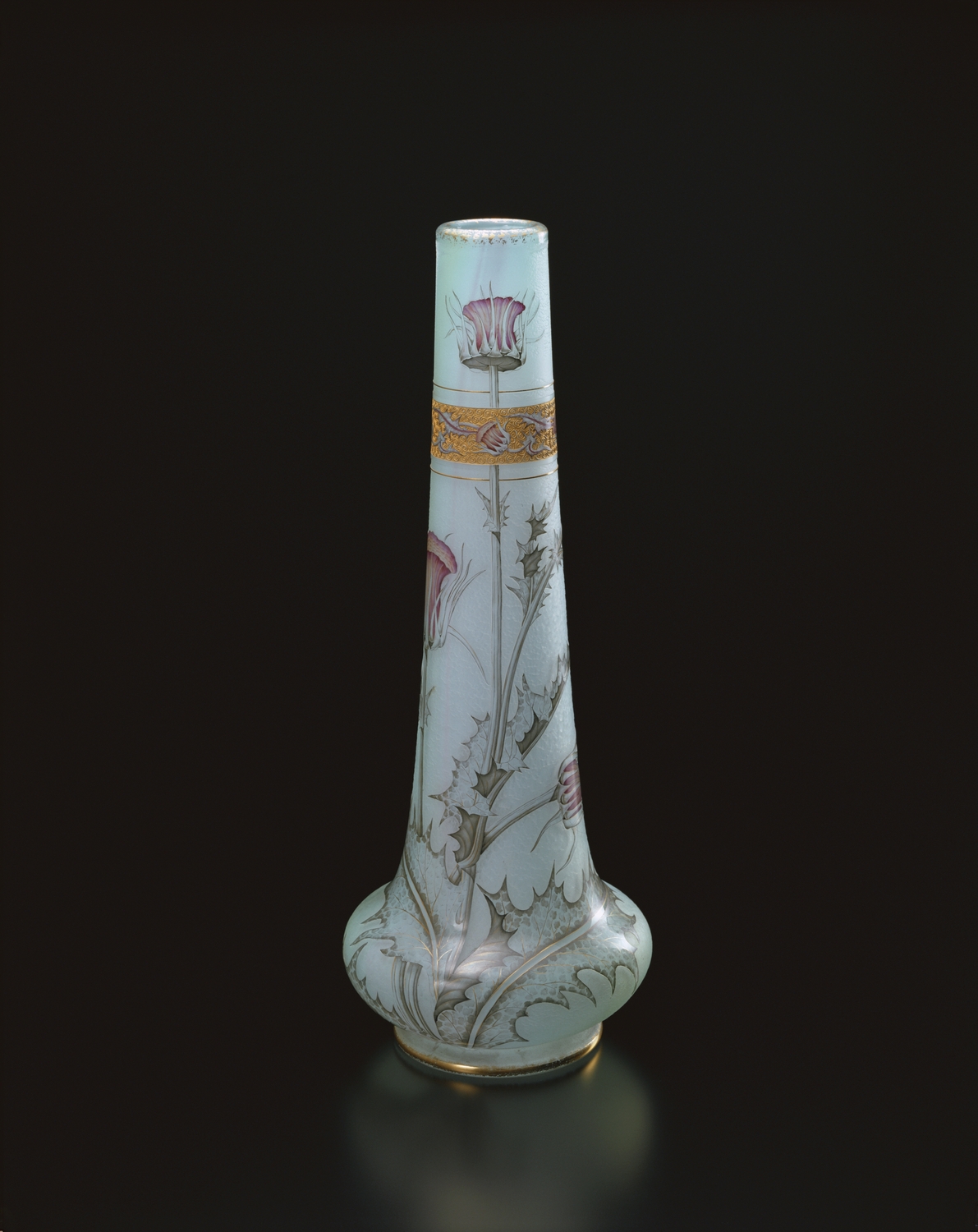 流様文花器 アザミ文花器 | コレクション | ポーラ美術館