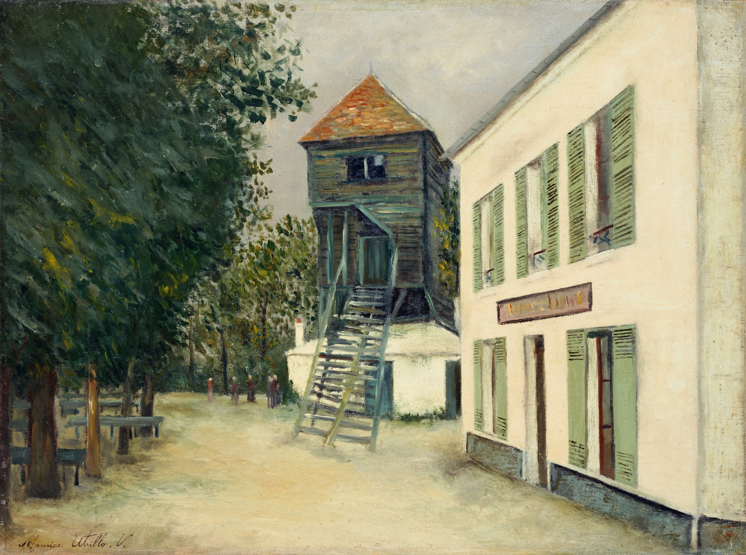 A Flour Mill in Sannois