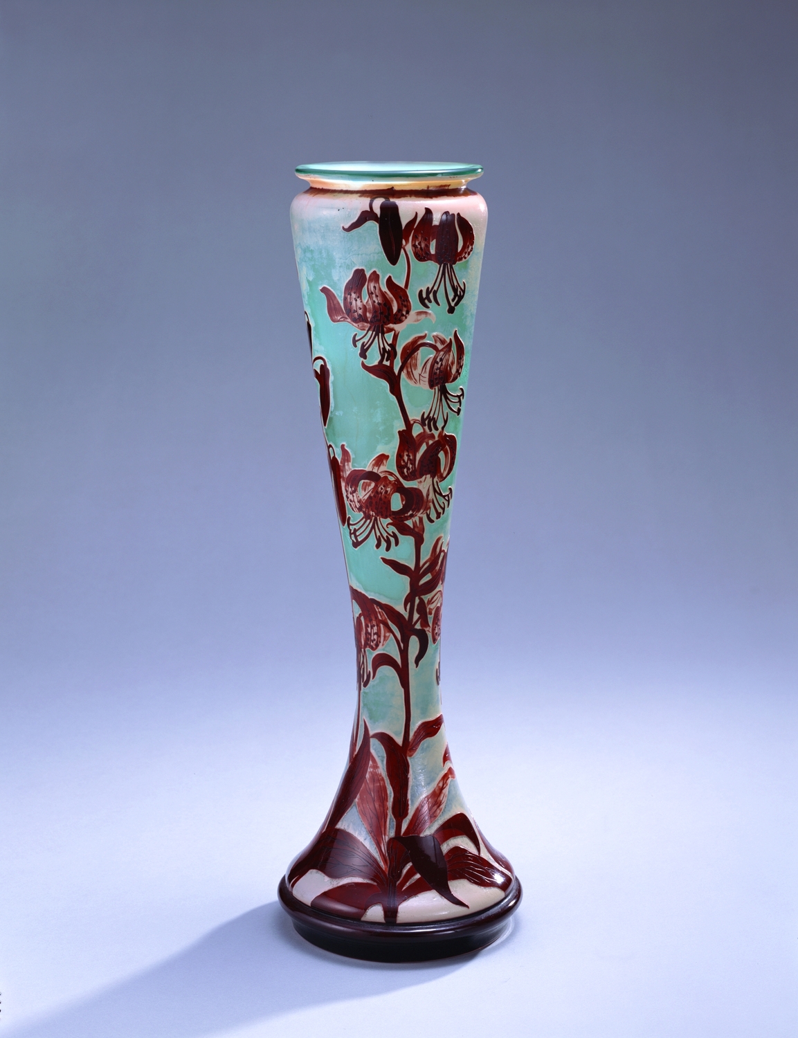 Vase with Lily Design
